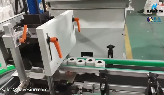 Thermal paper slitting machine