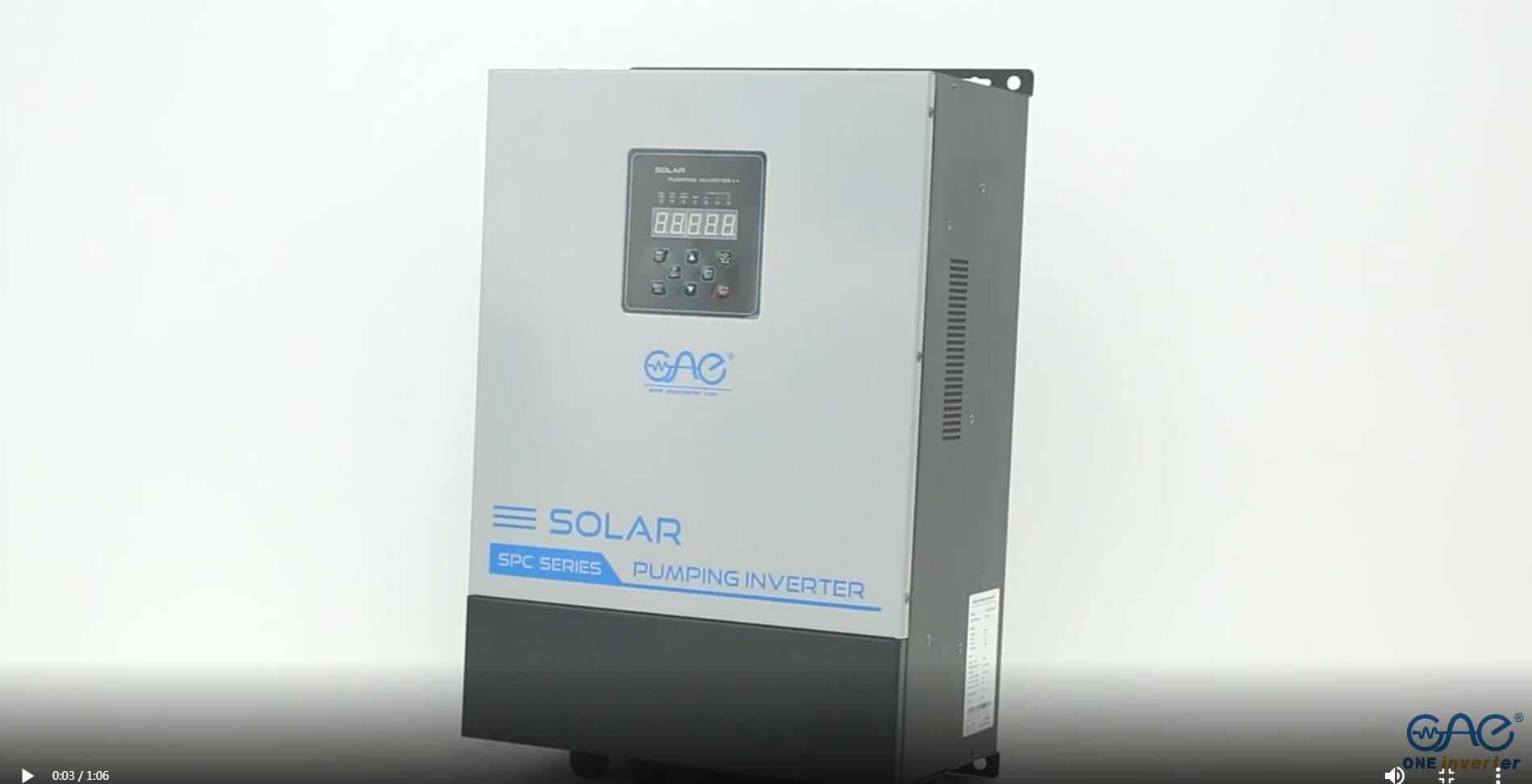 Solar Pump Inverter