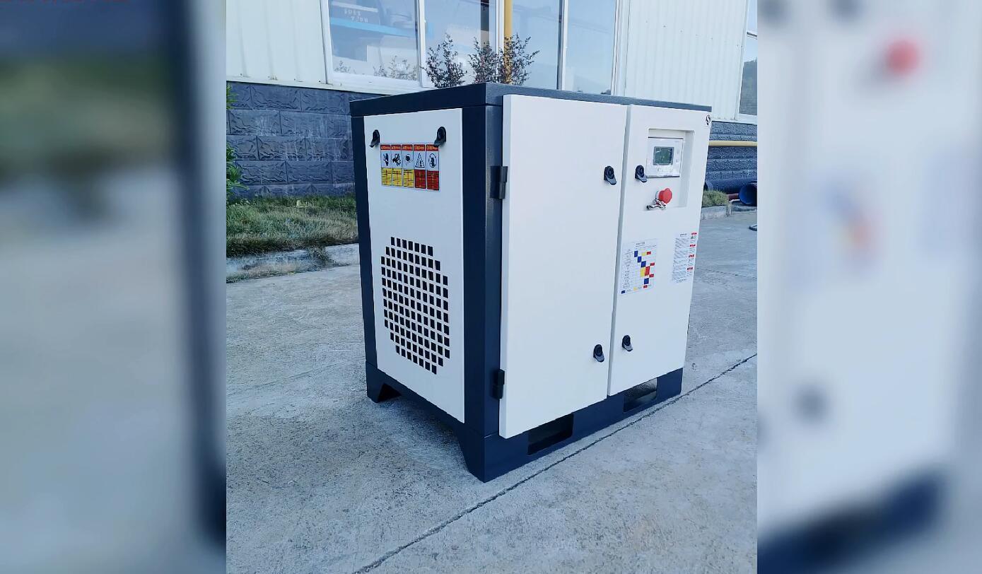 Power frequency air compressor