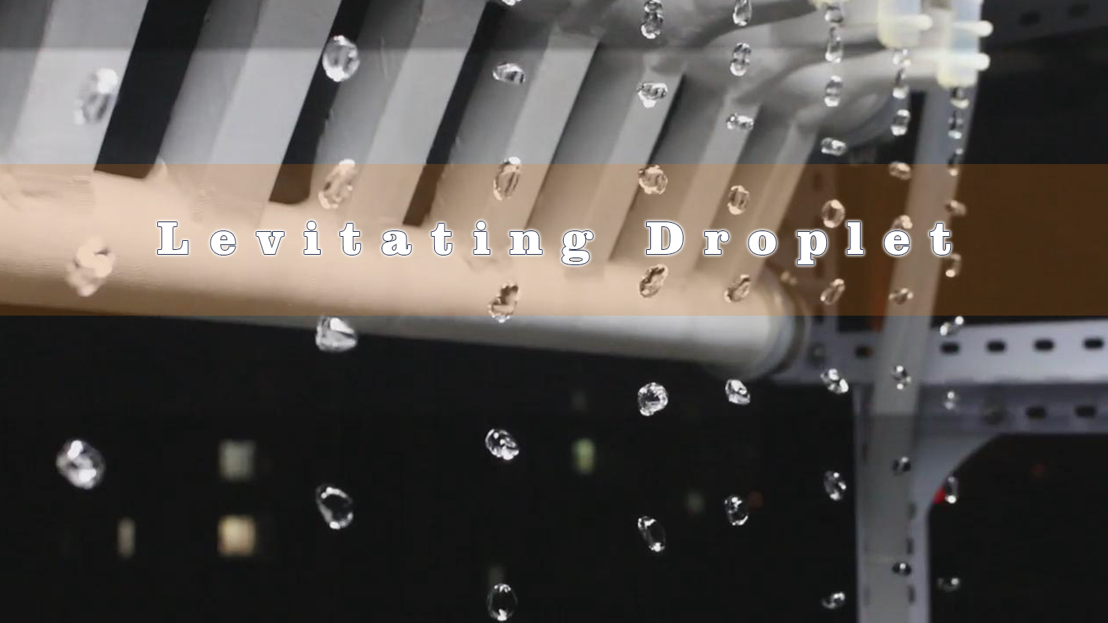 Levitating Droplet
