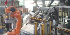 Gravity die casting machine for auminium alloy products