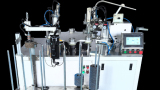 Double flap disc making machine