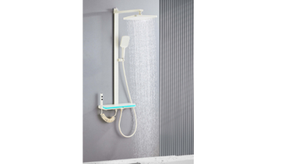 Fyeer white LED shower column set