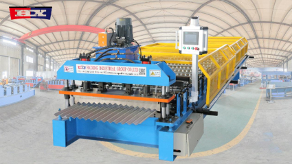 corrugated roof roll forming machine