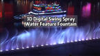 Outdoor Lake 3D Digital Swing Spray Water Feature Fountain
