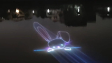 Water Fountain Show: Laser Projection
