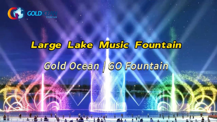 Fountain Design: Large Lake Music Dancing Water Fountain