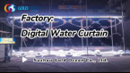 Factory Testing: Indoor Digital Water Curtain in Russia