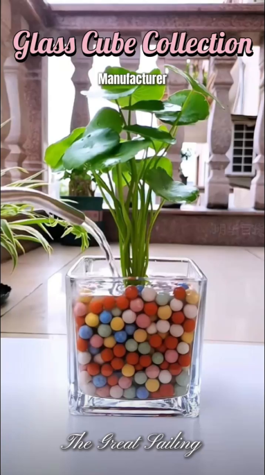 Wholesale Glass Cubes & Custom Glassware