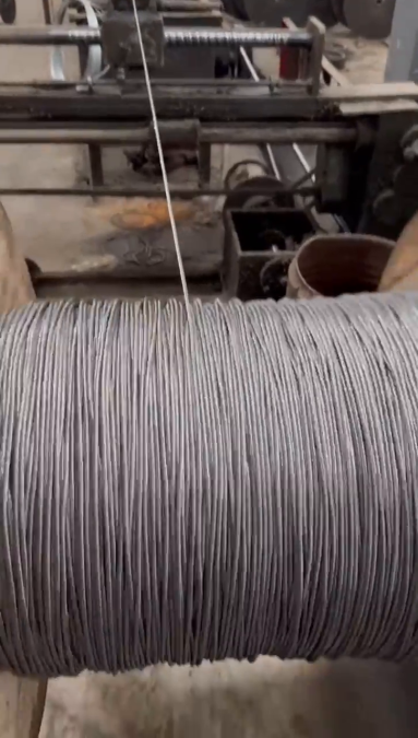 twisting strands for 6X19 steel wire cable and cable for lifting