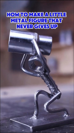 How to Make "Unbreakable" - A Little Metal Figure That Never Gives Up
