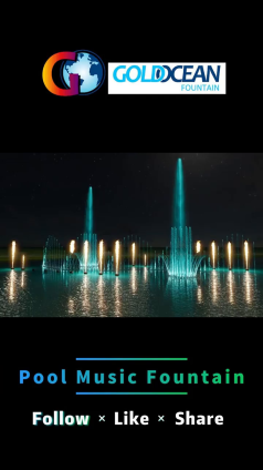 Design: 50x30m Pool Music Dancing Fountain