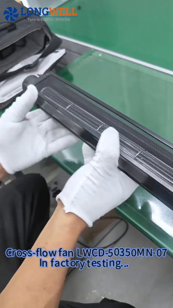 Precision Engineering · Uncompromising Quality – Longwell Cross Flow Fan Inspection