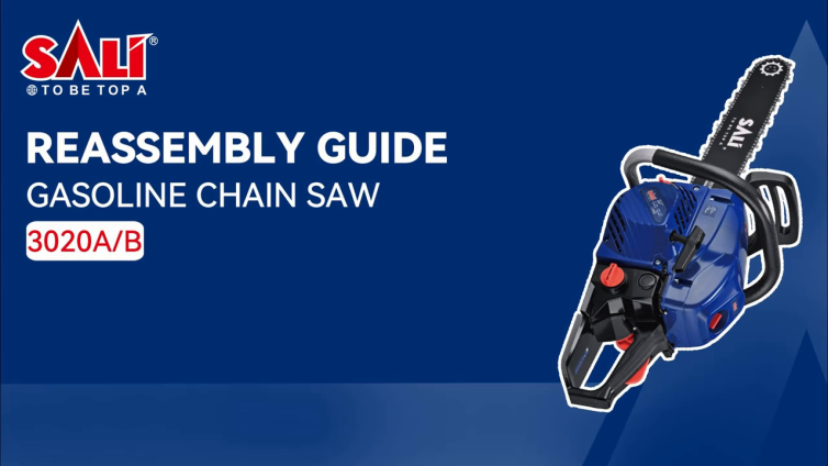 Step-by-Step Reassembly: SALI 3020A/B Petrol Chainsaw