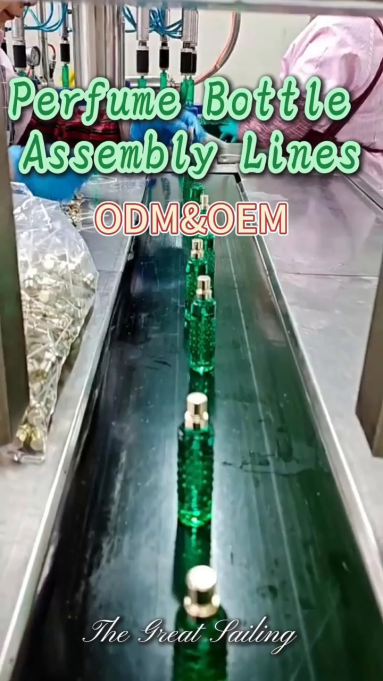 Crafting Elegance: ZGS Glass's 24/7 Perfume Bottle Assembly Lines
