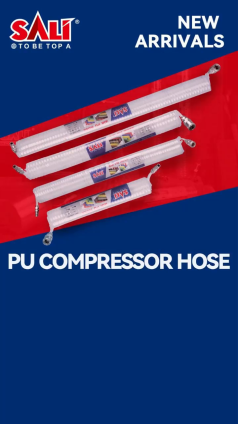 The SALI PU Hose
It stretches with ease and snaps back to shape, features a self-locking quick connector, and stores compactly. The versatile upgrade for any job.