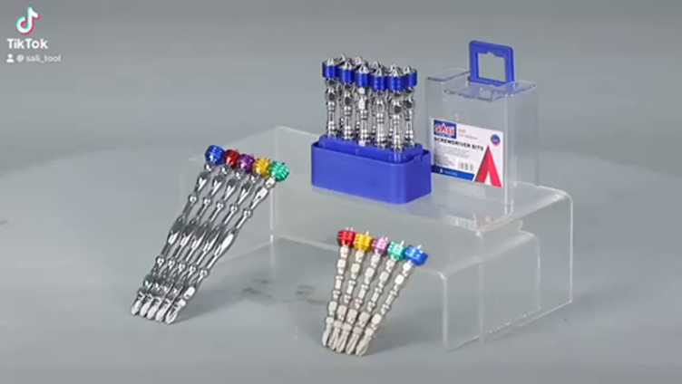 SALI MAGNETIC RING SCREWDRIVER BIT SET