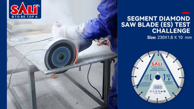 ⚡ Designed for heavy-duty cutting.
The 230mm Segment Diamond Saw Blade powers through 65cm marble with impressive efficiency.
SALI Tools — The King of Value.