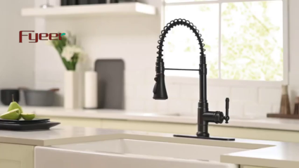 Fyeer New Pull Down Kitchen Faucet