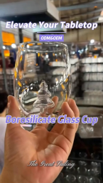 Elevate Your Tabletop: Handcrafted Borosilicate Glassware Featuring Enchanting Designs