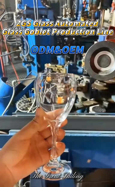 ZGS Glass Automated Glass Goblet Production Line: Leading the Way in Customized Glassware Manufacturing