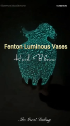 The Art of Light: Fenton Luminous Vases by ZGS Glass