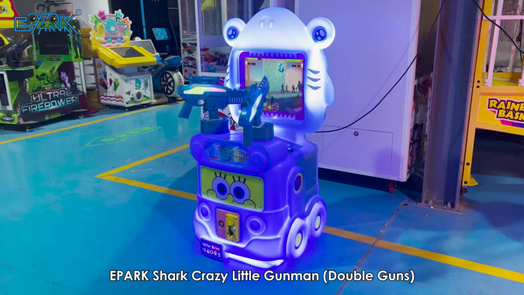 Shark Crazy Little Gunman Game Machine For Kids