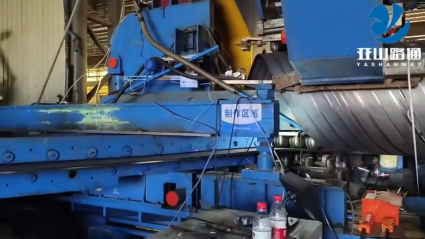 SSAW pipe machinery line
