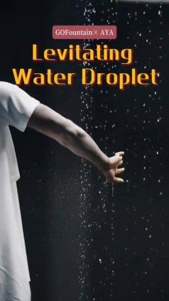 Finding Peace in War | Dubai AYA | Levitating Water Droplets