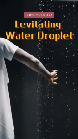 Finding Peace in War | Dubai AYA | Levitating Water Droplets