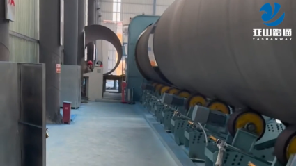 Steel Pipe Internal Epoxy Power Coating and Anti-corrosion Line Equipment(3LPE)