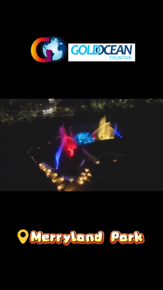 GOFountain Large Lake Fountain Project in Merryland Park, Egypt