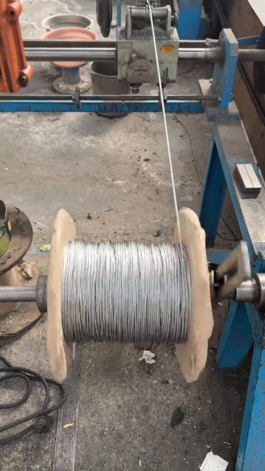 making steel wire strand, steel wire cable