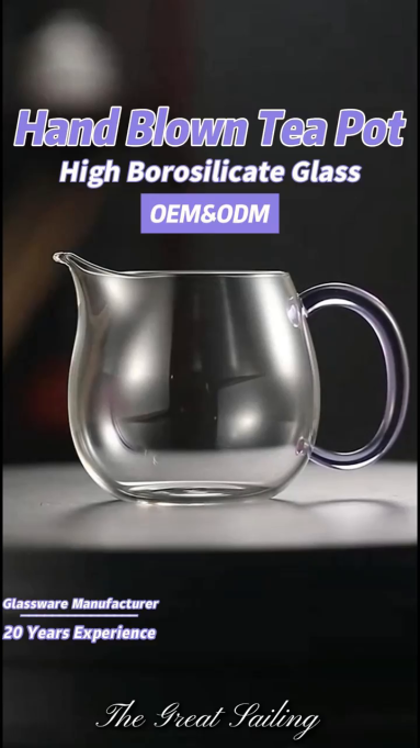 The Art of ZGS Glass Hand-Blown Borosilicate Tea Pots