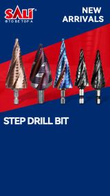 SALI STEP DRILL BIT
There is always one suitable for your job.