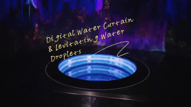 GOFountain Project: Dubai 2 Rings Digital Water Curtain