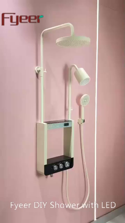 Fyeer DIY Double Shower