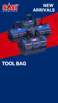 🔩 SALI Tools Tool Bag – seams that won't burst.
🧱 Stands firm on gravel, mud, or concrete.
💪 Lightweight, tear‑proof, rain‑proof.
🤲 Carry by handle or strap – your call.