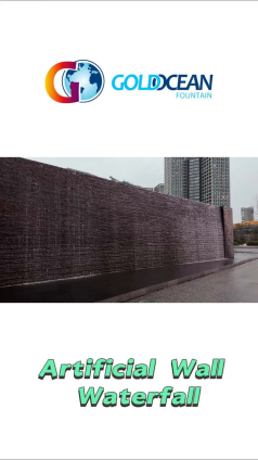 Factory Price Artificial Wall Waterfall Fountain