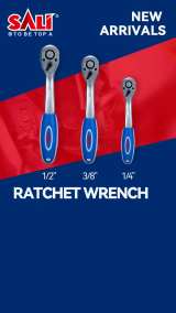 SALI Ratchet Wrench: the perfect combination of power and control.