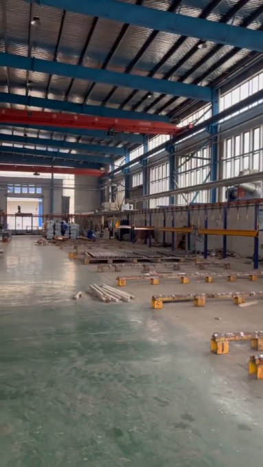Production of mechanical parking equipment