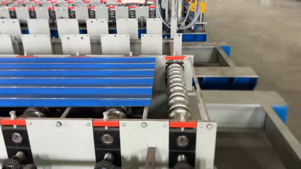 Tamping plant for color steel--Your ultimate tool for building materials manufacturing!