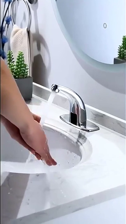 Fyeer Bathroom Automatic Sensor Faucet