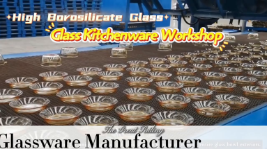 Customizable High Borosilicate Plate & Bowl Production for B2B Excellence