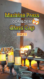 ZGS Glass's Machine-Pressed Soda Lime Glassware