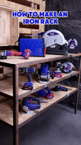 How to make an iron rack