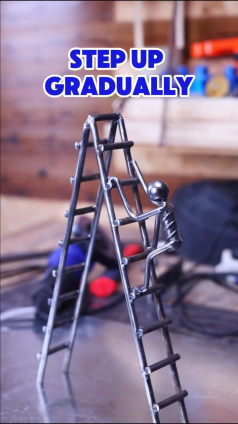 How to make a climbing ladder figurine with SALI Tools