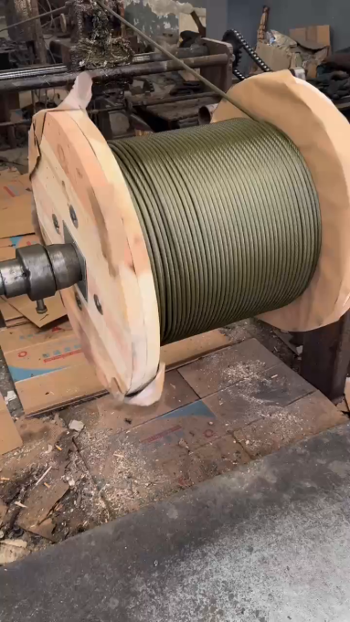 elevator lifting rope - 8x19s+fc 10mm