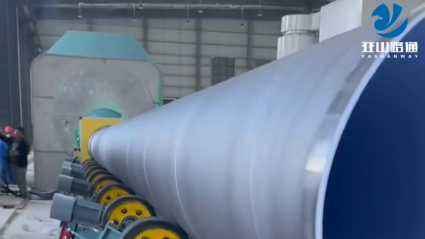 Steel Pipe Internal Epoxy Power Coating and Anti-corrosion Line Equipment(3LPE)