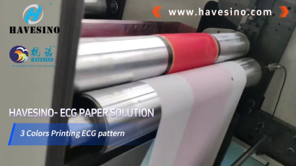 Customized ECG Thermal Paper Roll Easy Operation Slitting Rewinding Machine ECG650 3ZP